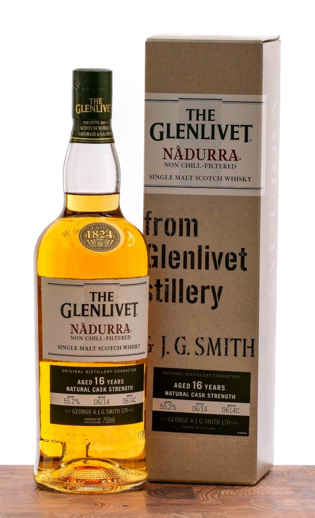 Glenlivet 16 Yr Single Malt Natural Cask Strength Scotch 2014