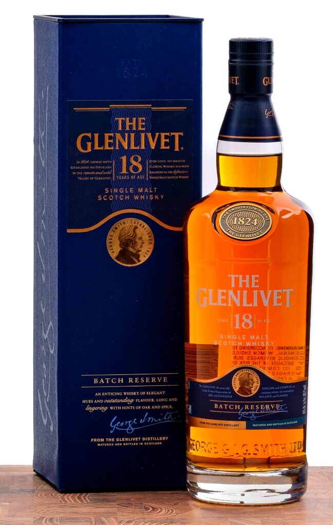 Glenlivet 18 year Single Malt Scotch Batch Reserve 2022