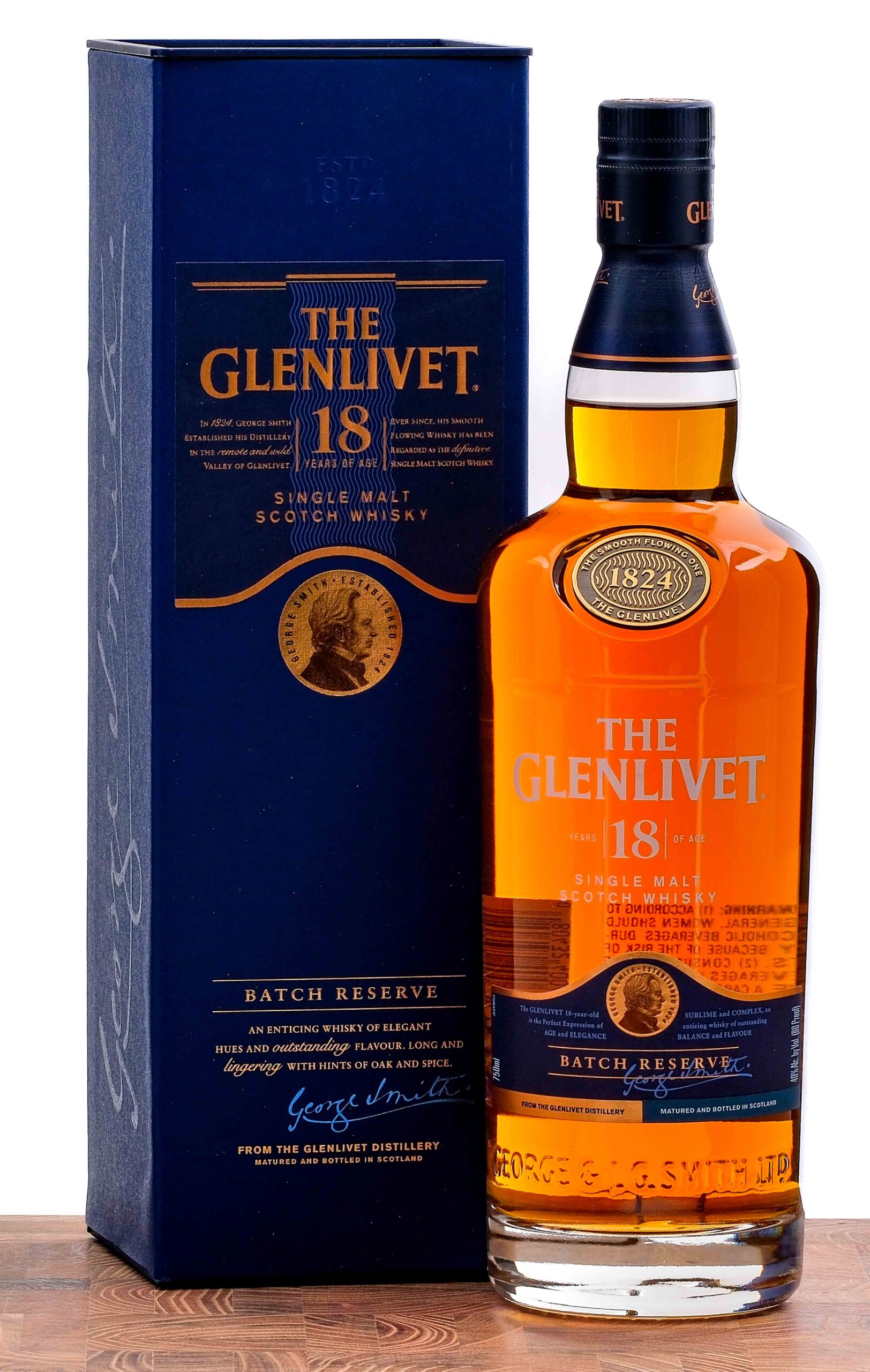 Glenlivet 18 year Single Malt Scotch Batch Reserve 2022