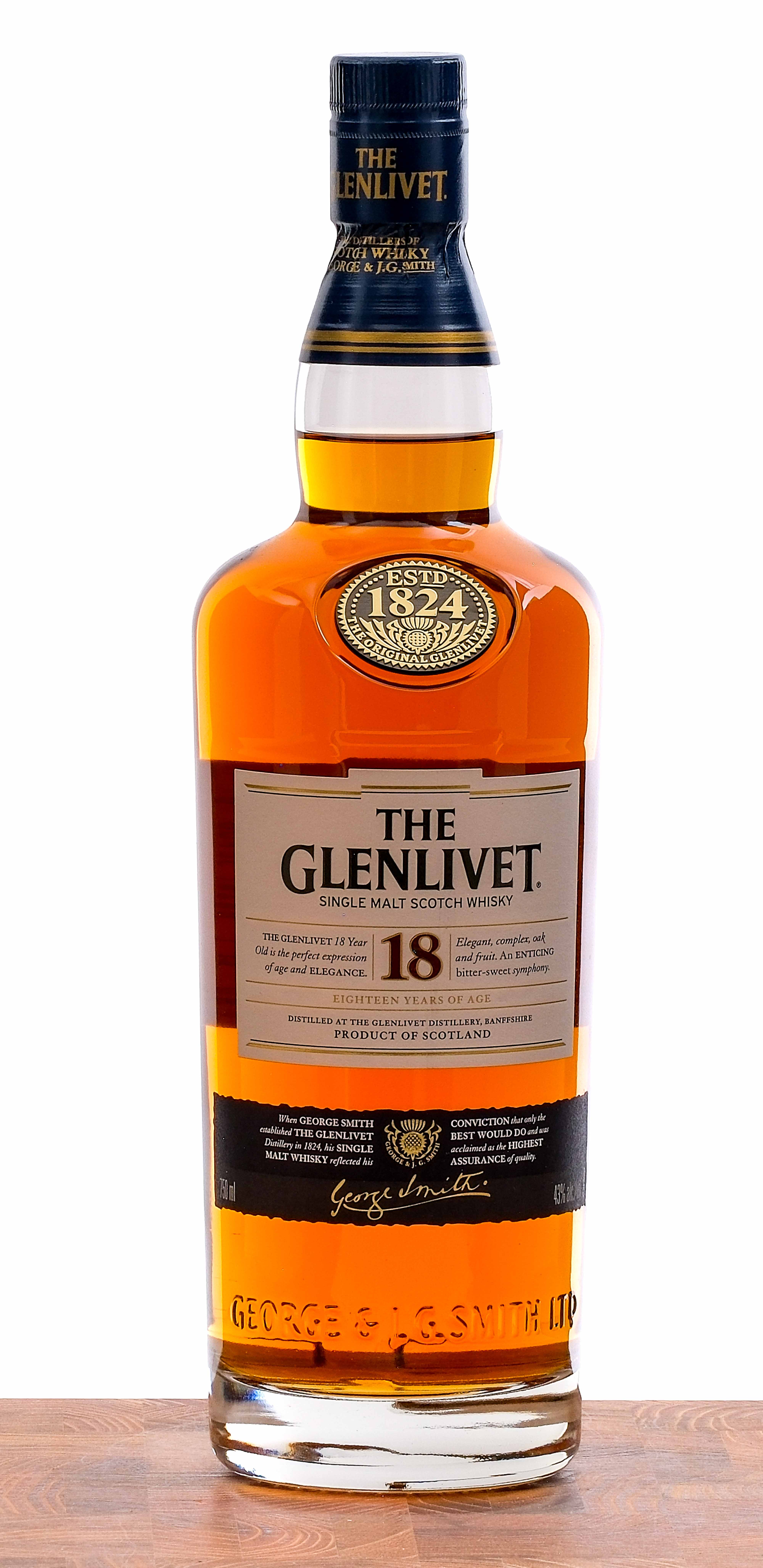 Glenlivet 18 year Single Malt Scotch