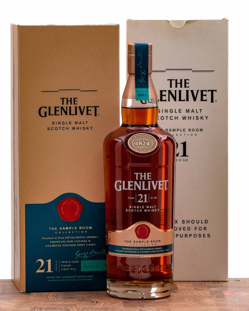 Glenlivet 21 Year Single Malt Scotch Whiskey