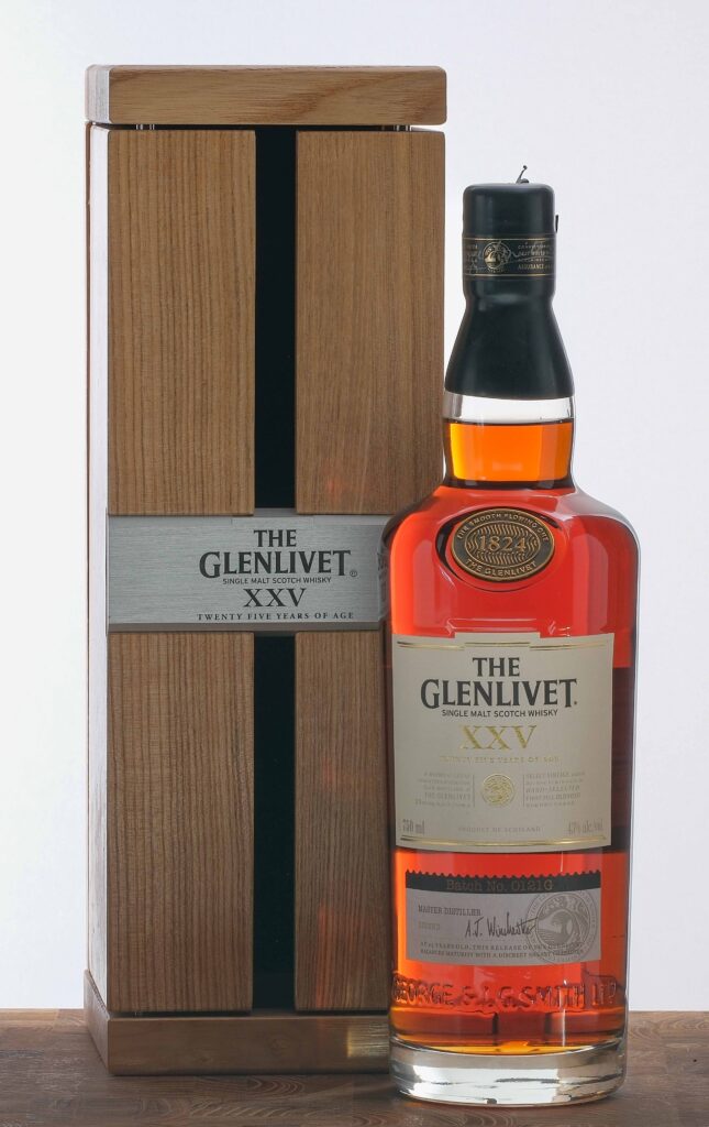 Glenlivet XXV 25 Year Single Malt Scotch