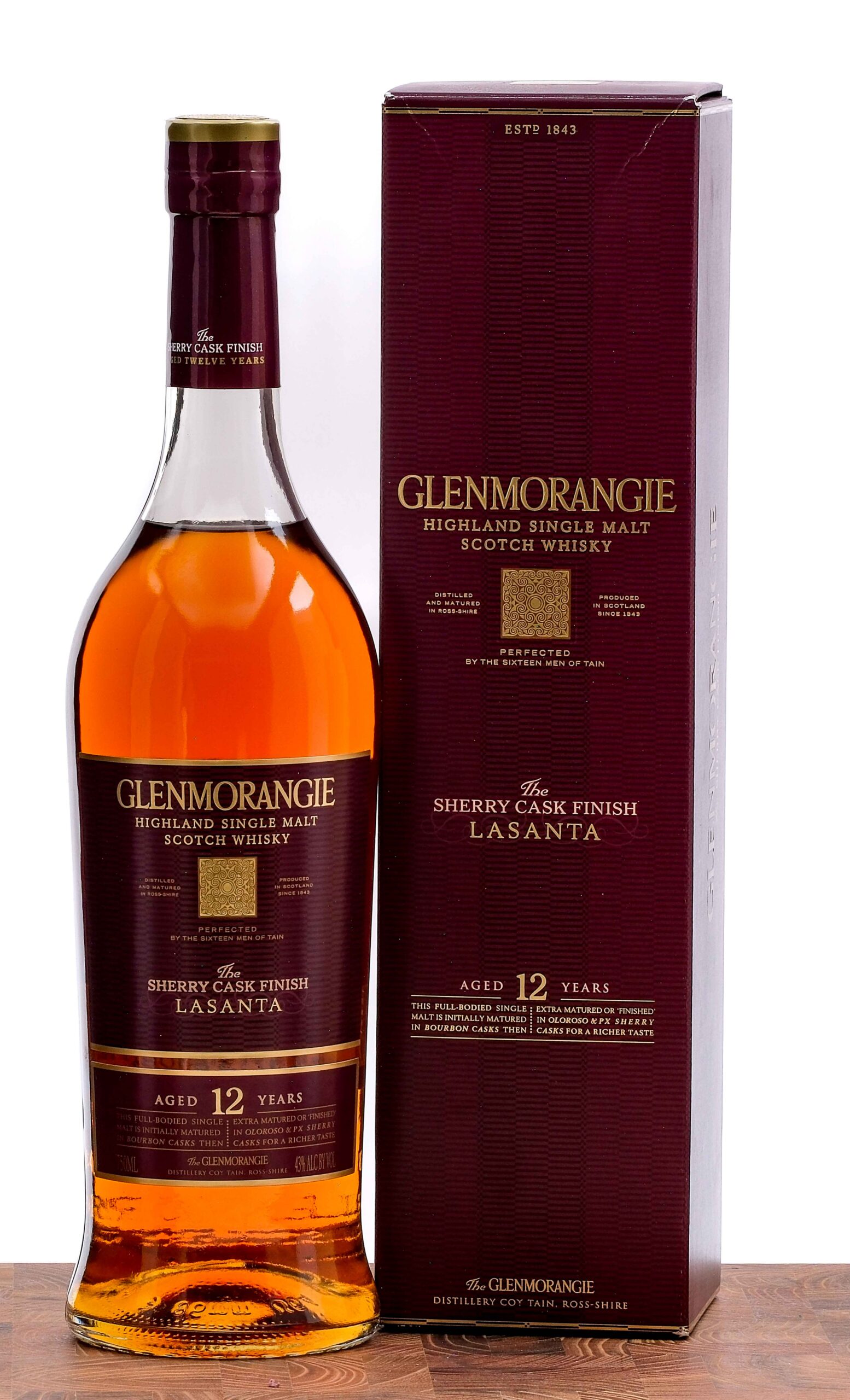 Glenmorangie 12 Year "Lasanta" Highland Single Malt Scotch 2014