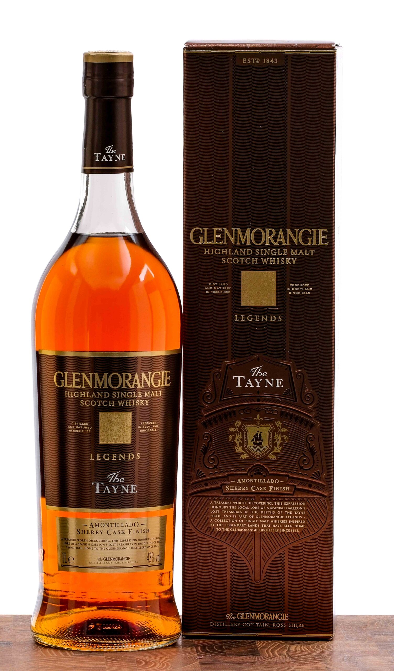 Glenmorangie Legends "The Tayne" Highland Single Malt Scotch 2015