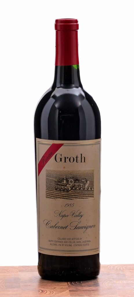 Groth Reserve Napa Valley Cabernet Sauvignon 1985