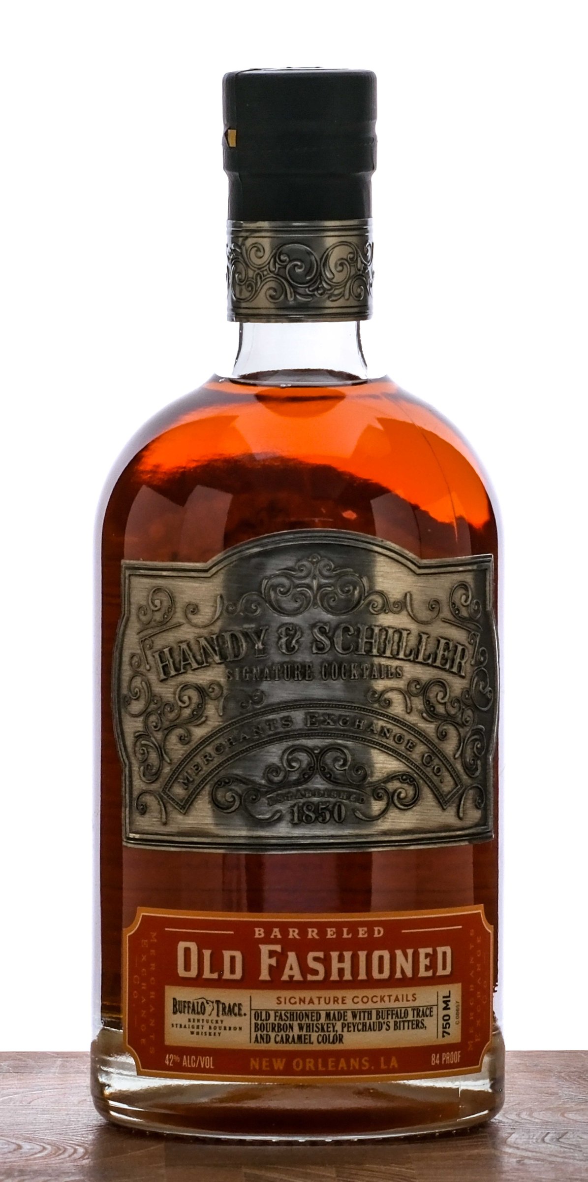 Handy & Schiller Signature Cocktails Barreled Old Fashioned Bourbon