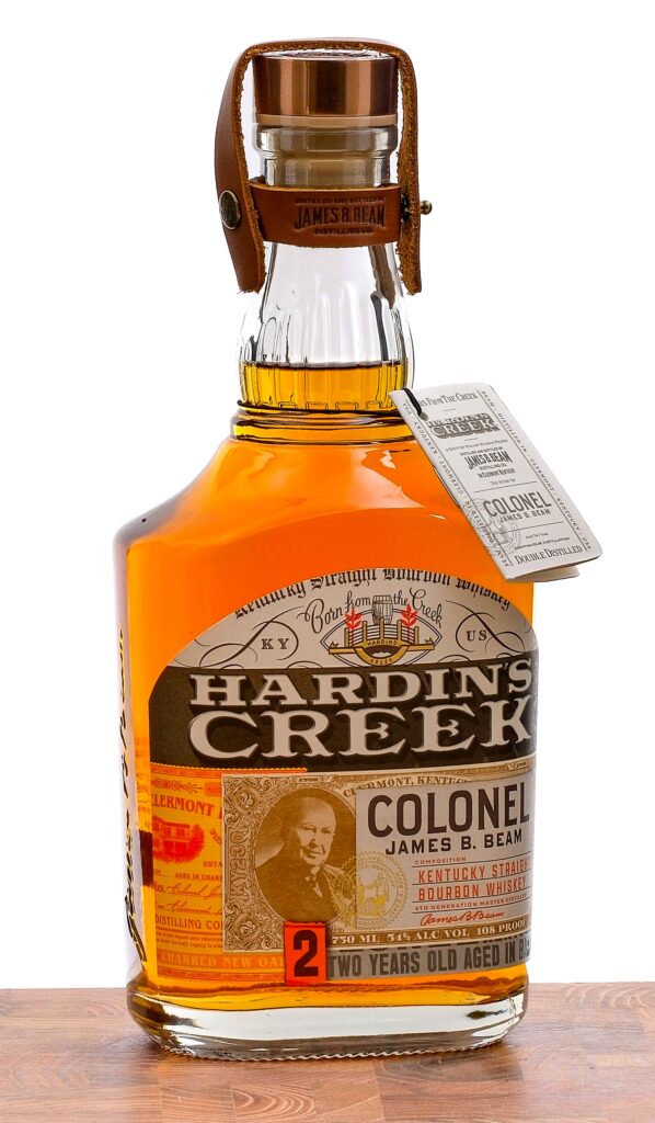 Hardin's Creek Colonel James B. Beam 2 Yr Kentucky Straight Bourbon