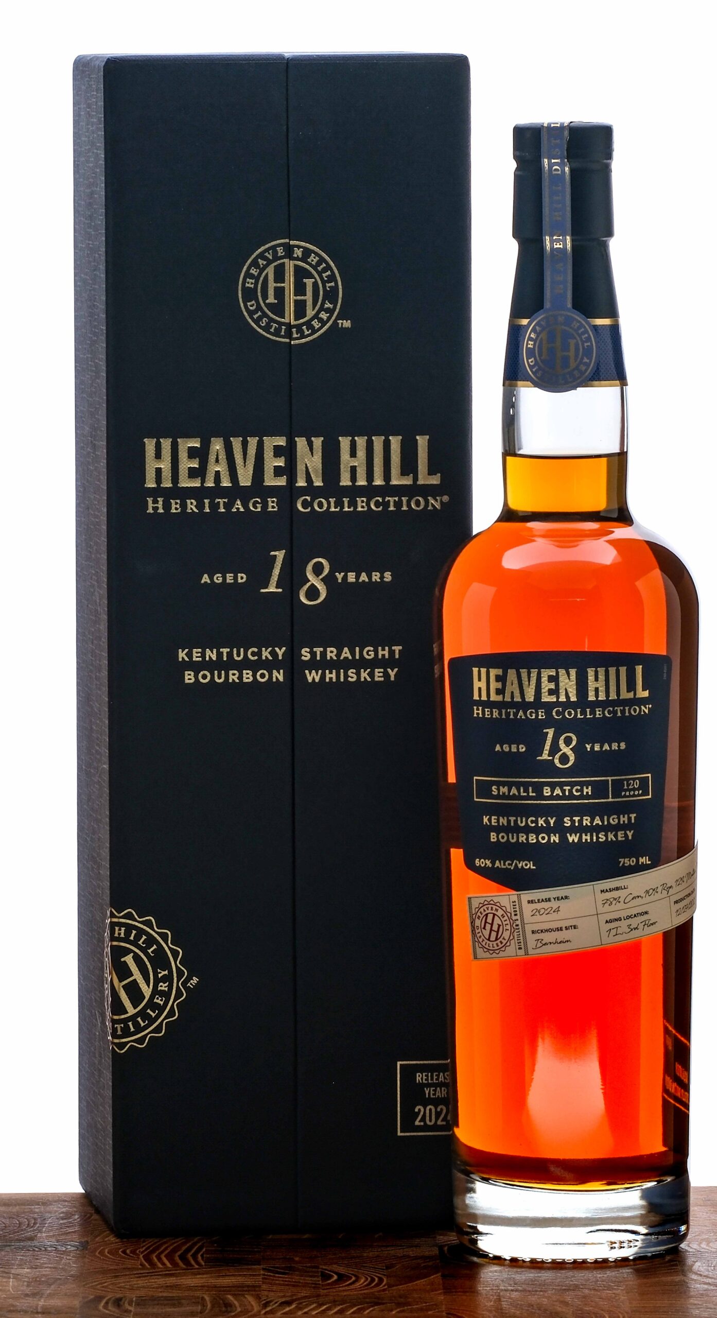 Heaven Hill 18 Year Old Heritage Collection Small Batch Bourbon 2024