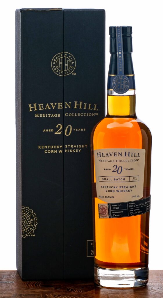 Heaven Hill 20 Year Old Heritage Collection Small Batch Corn Whiskey 2023