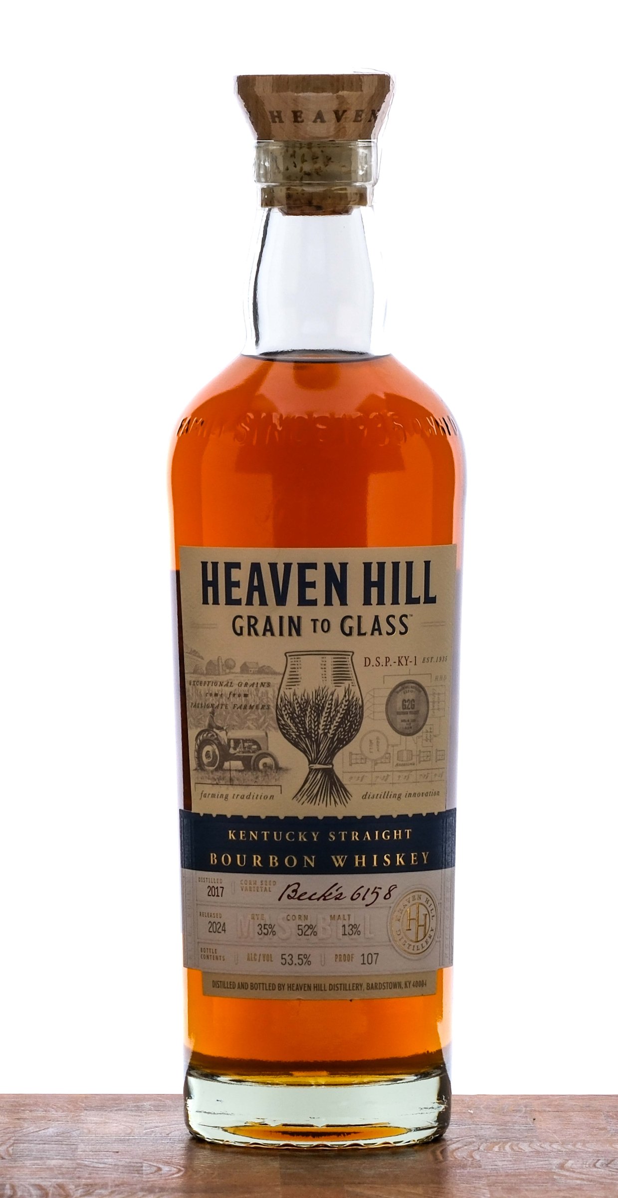 Heaven Hill Grain To Glass Bourbon 2024