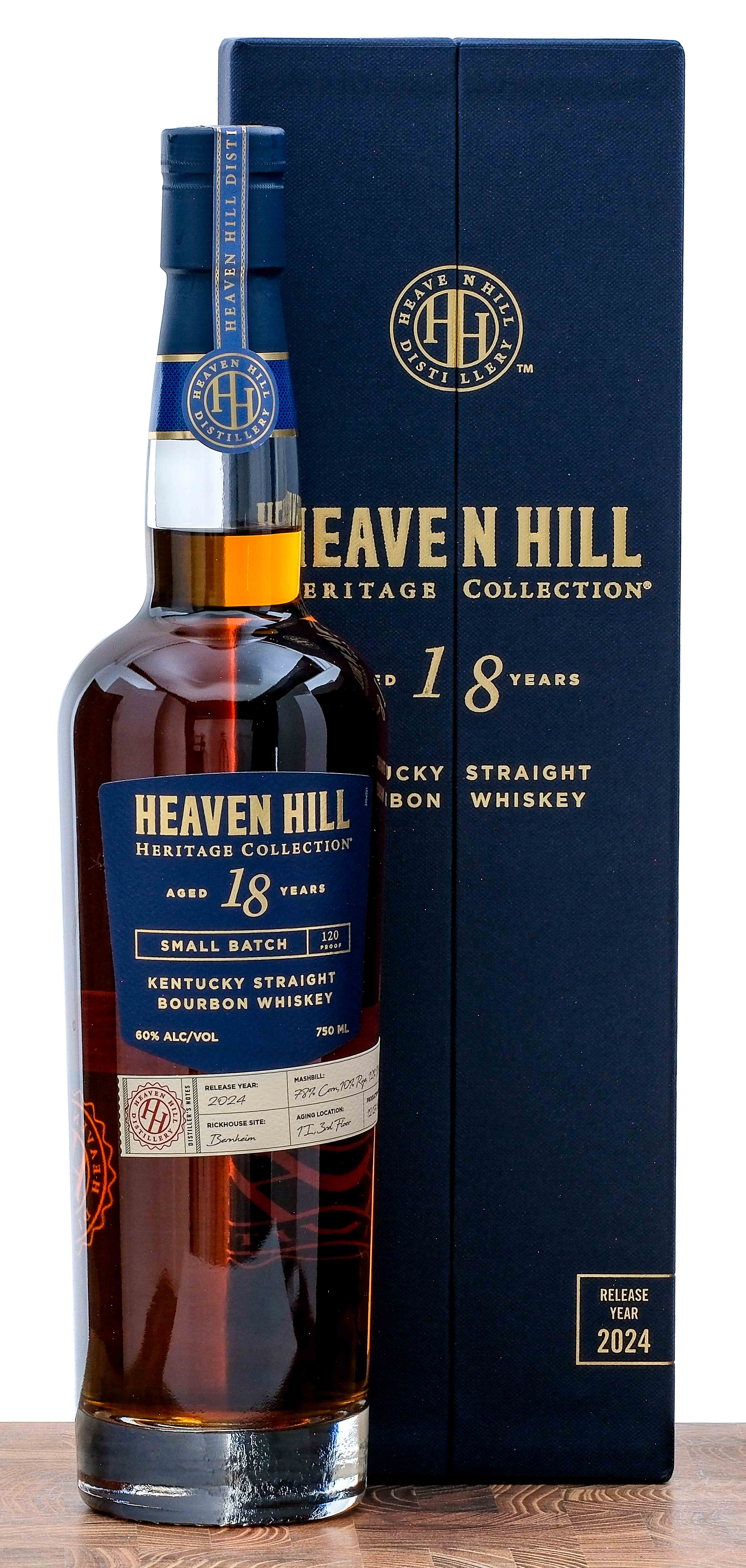 Heaven Hill Heritage Collection 18 Year KY Straight Bourbon 2024