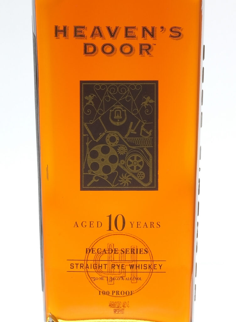 Heaven's Door 10 Year Straight Rye