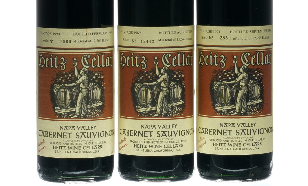 Heitz Wine Cellars Cabernet Sauvignon 1989/90/91