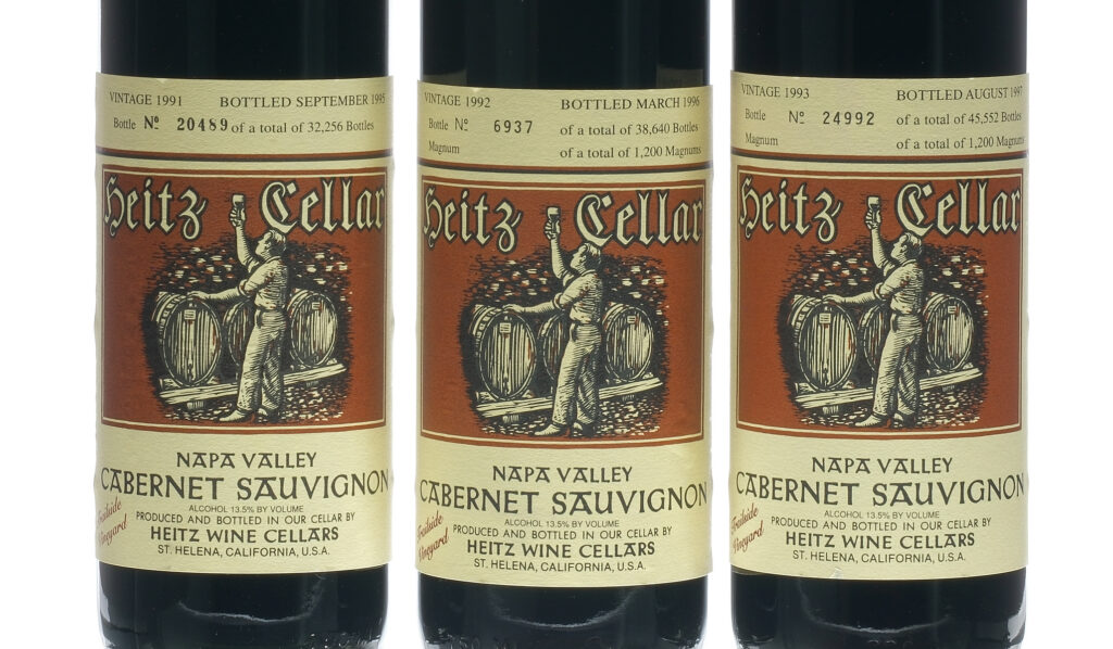 Heitz Wine Cellars Cabernet Sauvignon 1991/92/93