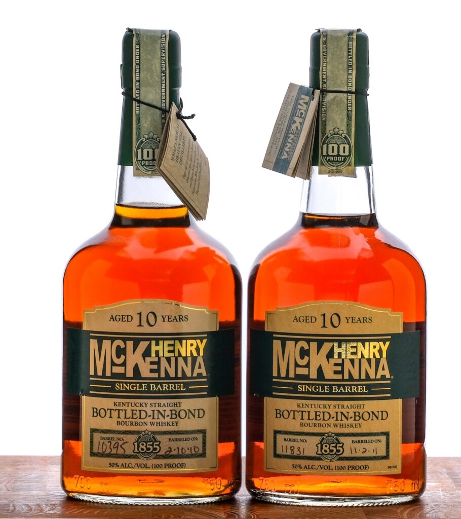 Henry McKenna 10 Year Single Barrel Bourbon 2010/2011 (2 Bottles)