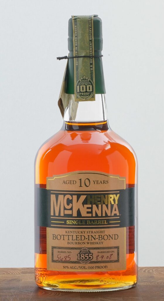 Henry McKenna 10 Year Single Barrel Kentucky Straight Bourbon 2008