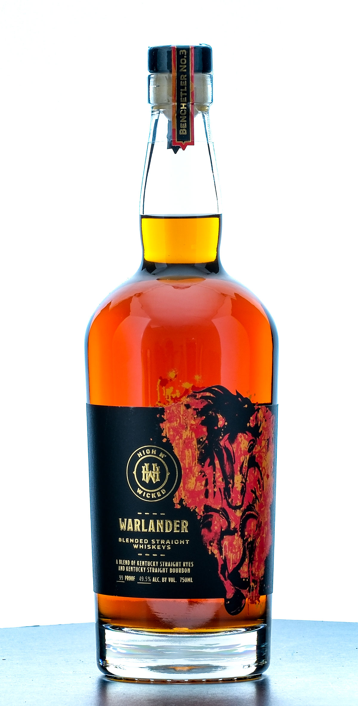 High N' Wicked Warlander Benchetler No. 3 Blended Straight Whiskeys
