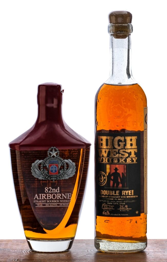 High West/82nd Airborne Whiskey Group (2 Bottles)