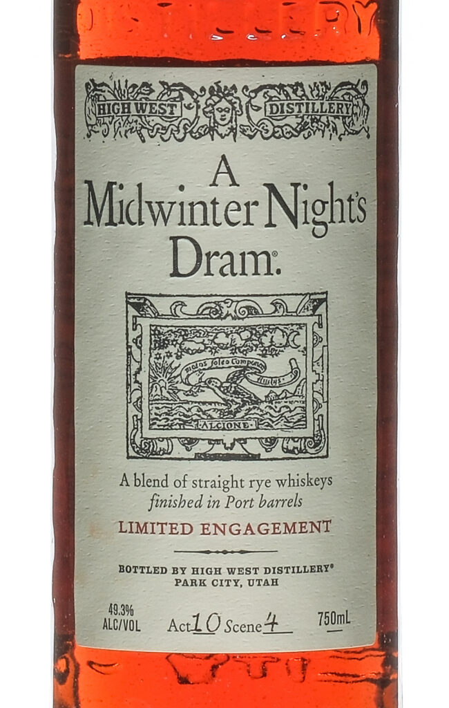 High West Midwinter Nights Dram Rye Act 10, Sce4