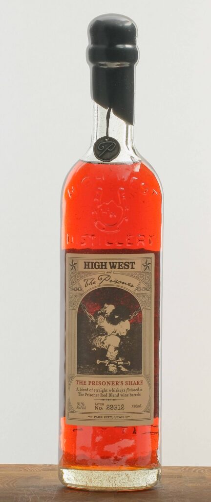 High West X The Prisoner "The Prisoner's Share" Whiskey