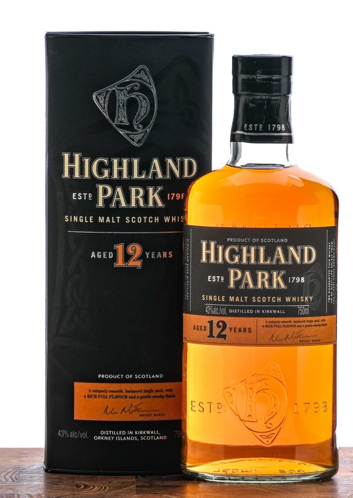 Highland Park 12 Year Single Malt Scotch