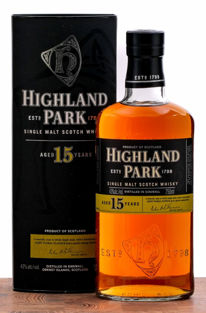 Highland Park 15 Year Single Malt Scotch