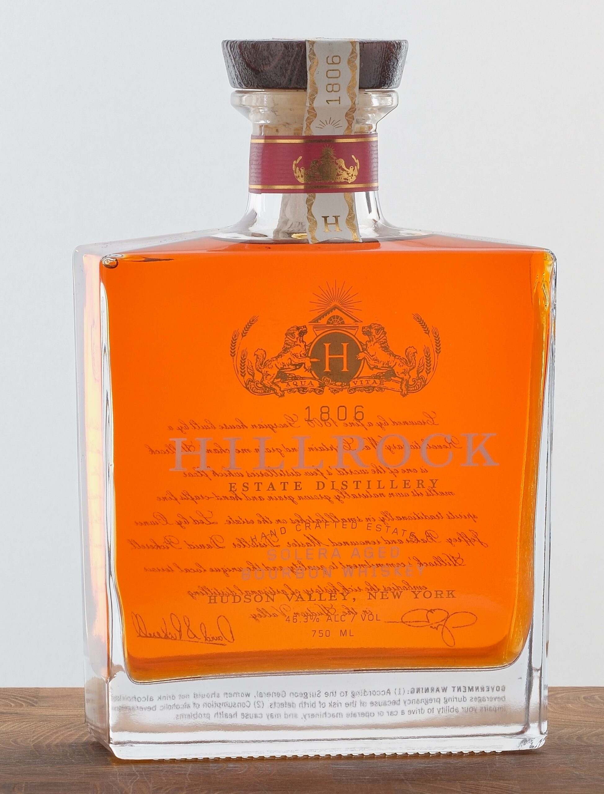 Hillrock Estate Handcrafted Solera Aged Bourbon