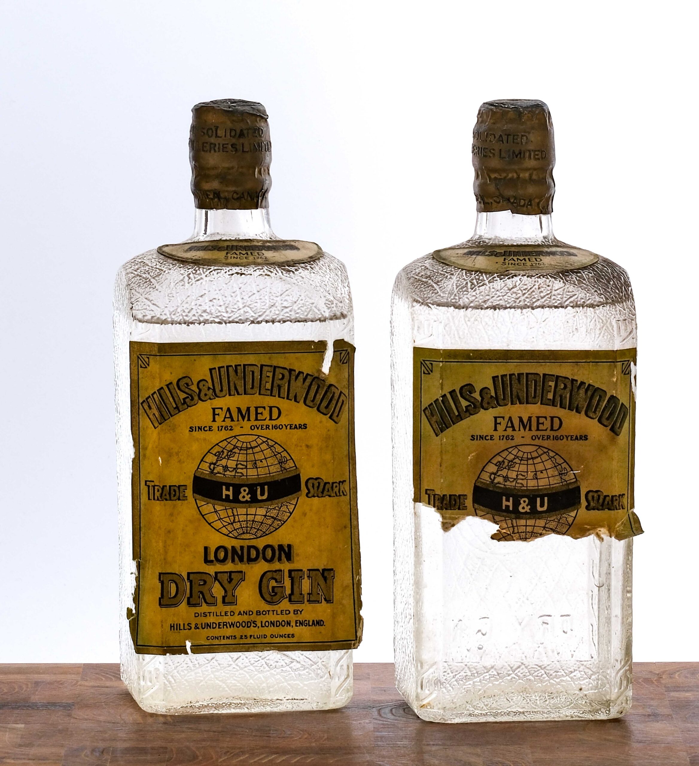 Hills & Underwood Dry Gin (2 Bottles)