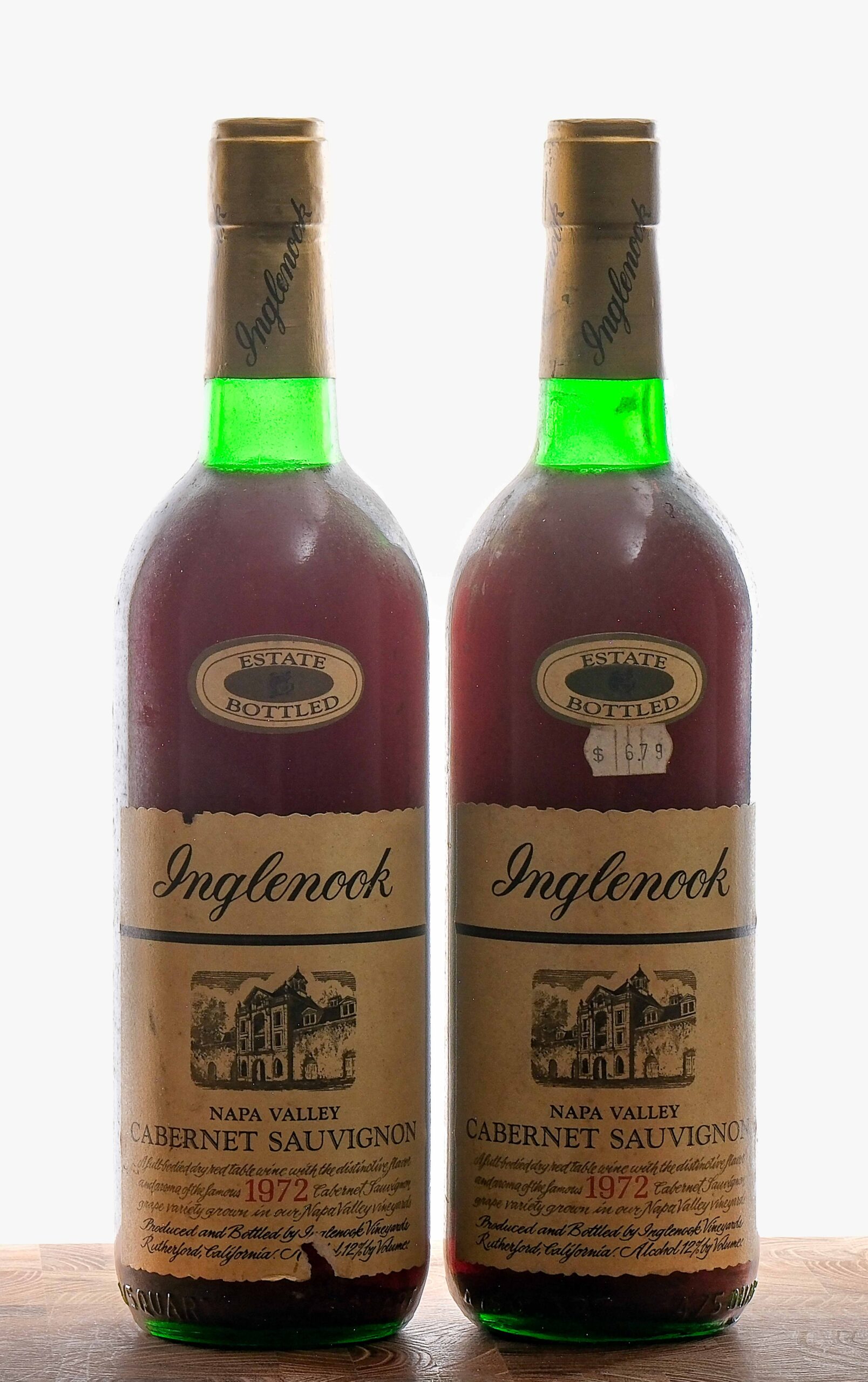 Inglenook Cabernet Sauvignon 1972 Group (2)
