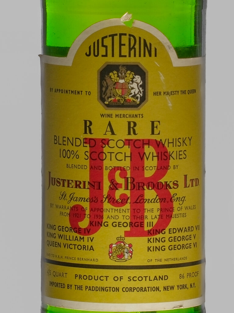 J&B Dusty Blended Scotch Group