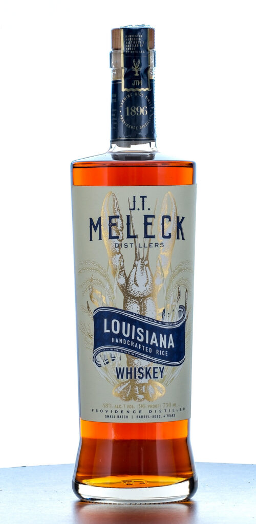 J.T. Meleck 4 Year Small Batch Barrel-Aged Rice Whiskey