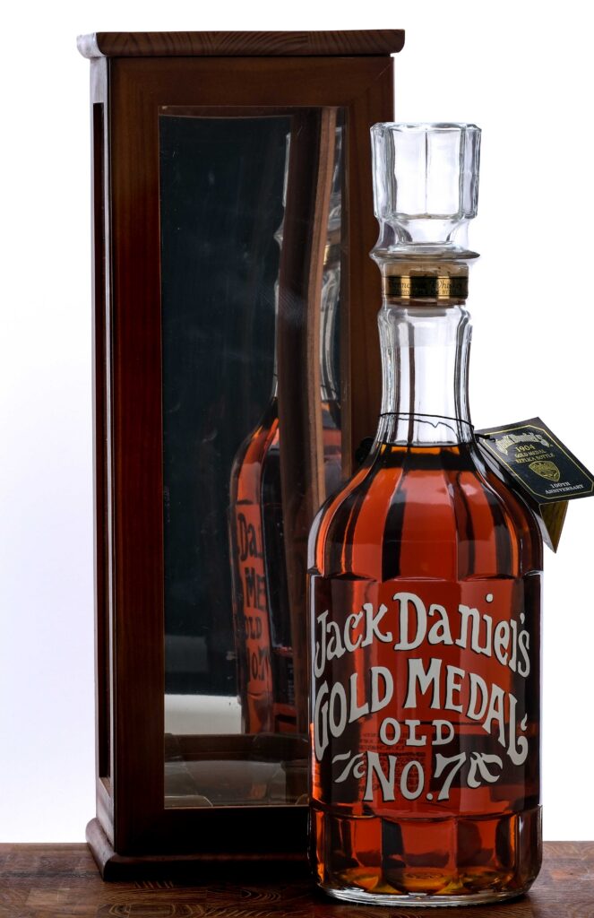 Jack Daniel's 1904 Gold Medal Bottle Whiskey 2004 1.75 Liter