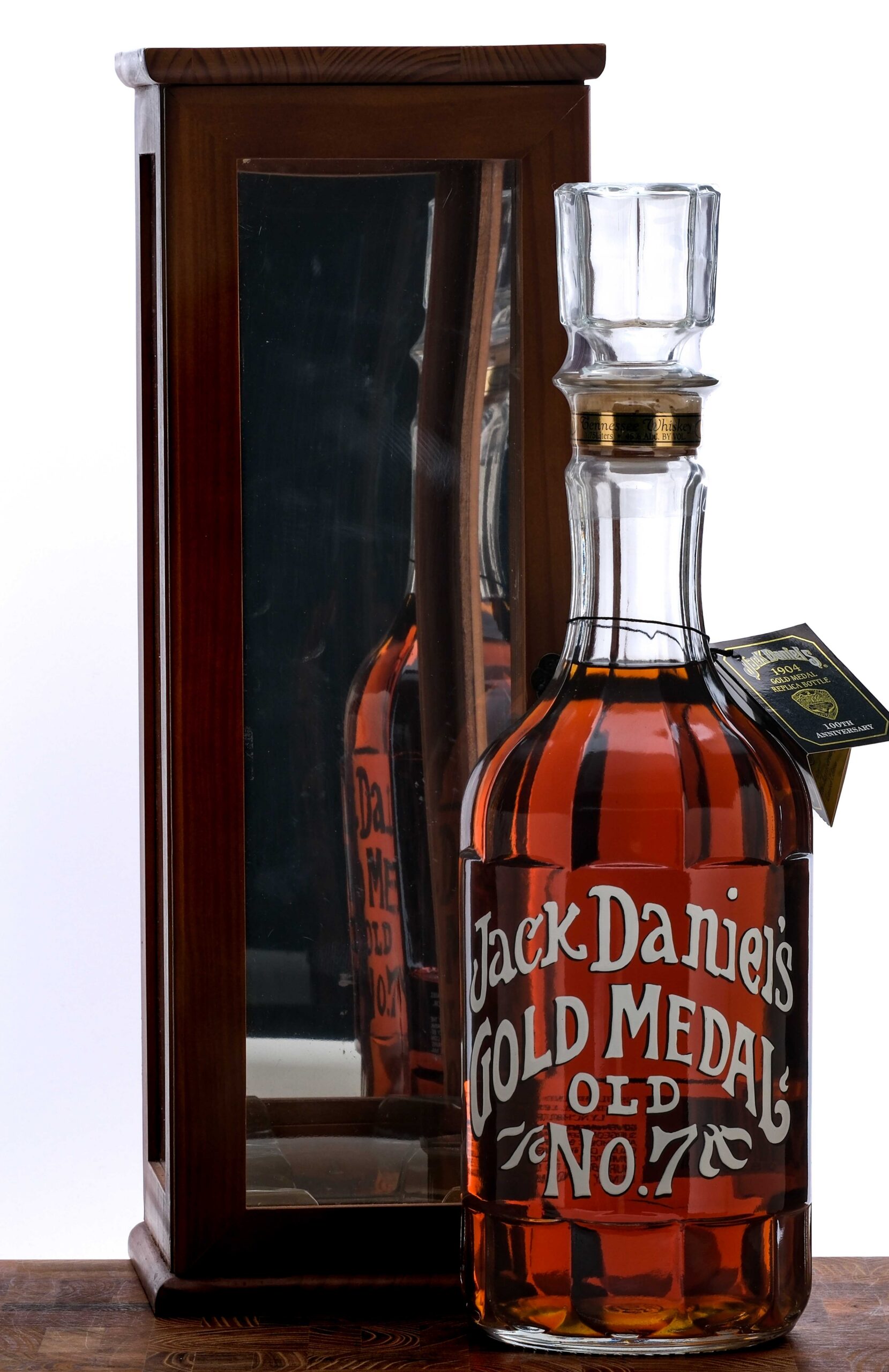 Jack Daniel's 1904 Gold Medal Bottle Whiskey 2004 1.75 Liter