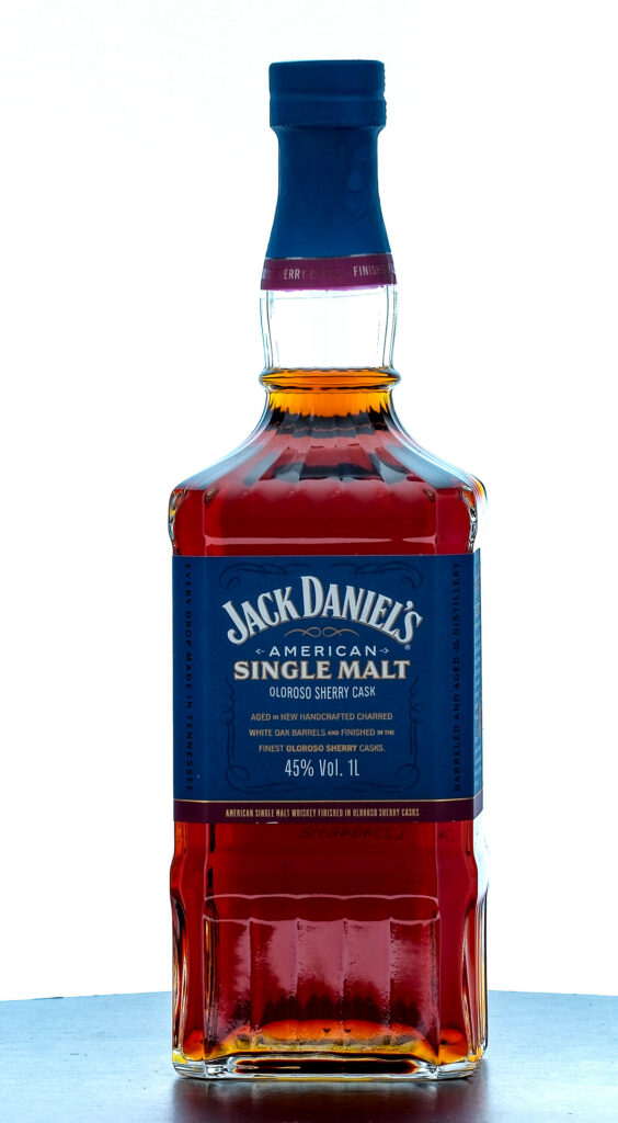 Jack Daniel's American Single Malt Oloroso Sherry Cask Finish Whiskey 1L