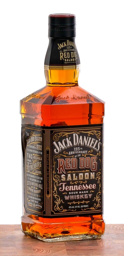 Jack Daniel's Red Dog Saloon 125th Anniversary TN Sour Mash Whiskey 2017