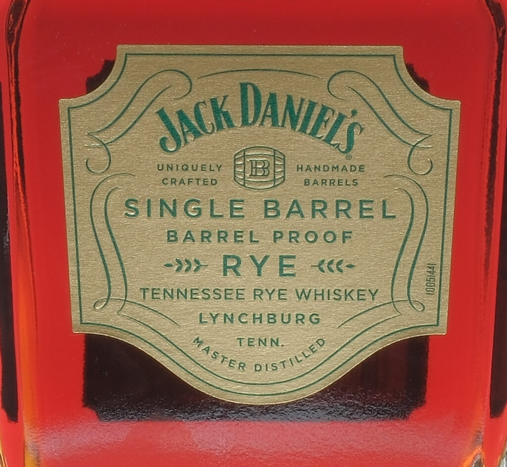 Jack Daniel's Single Barrel Bbl Proof Rye (2023)