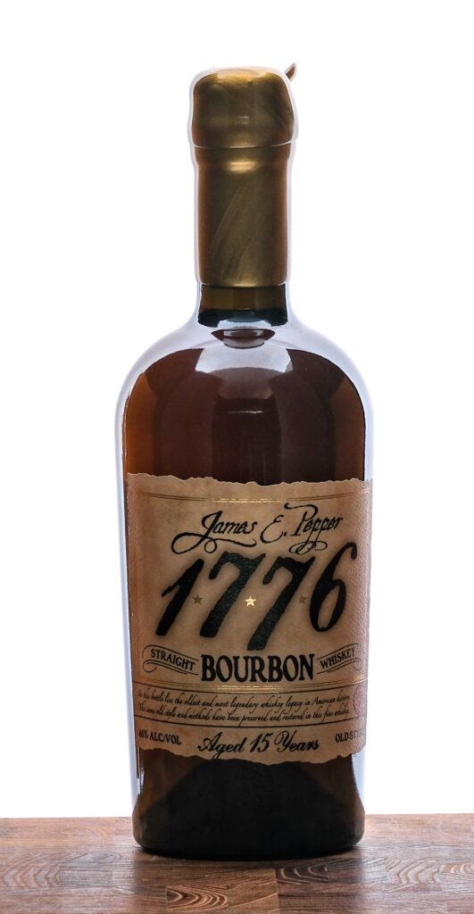 James E. Pepper 15 Year 1776 Straight Bourbon