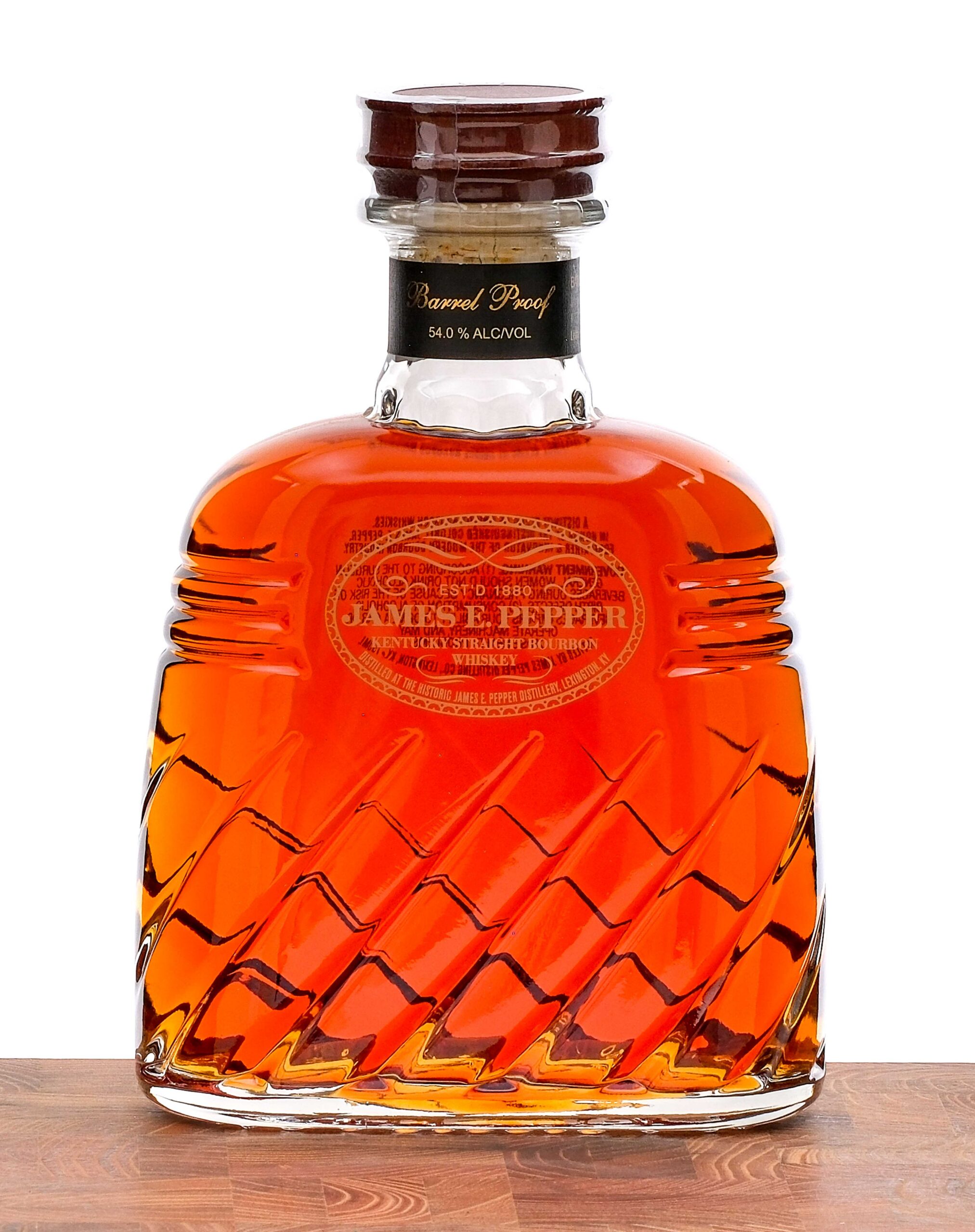 James E. Pepper Barrel Proof KY Straight Bourbon