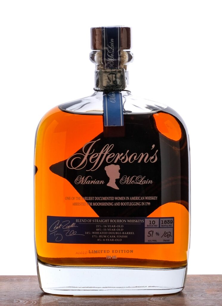 Jefferson's Marian McLain Bourbon 2023