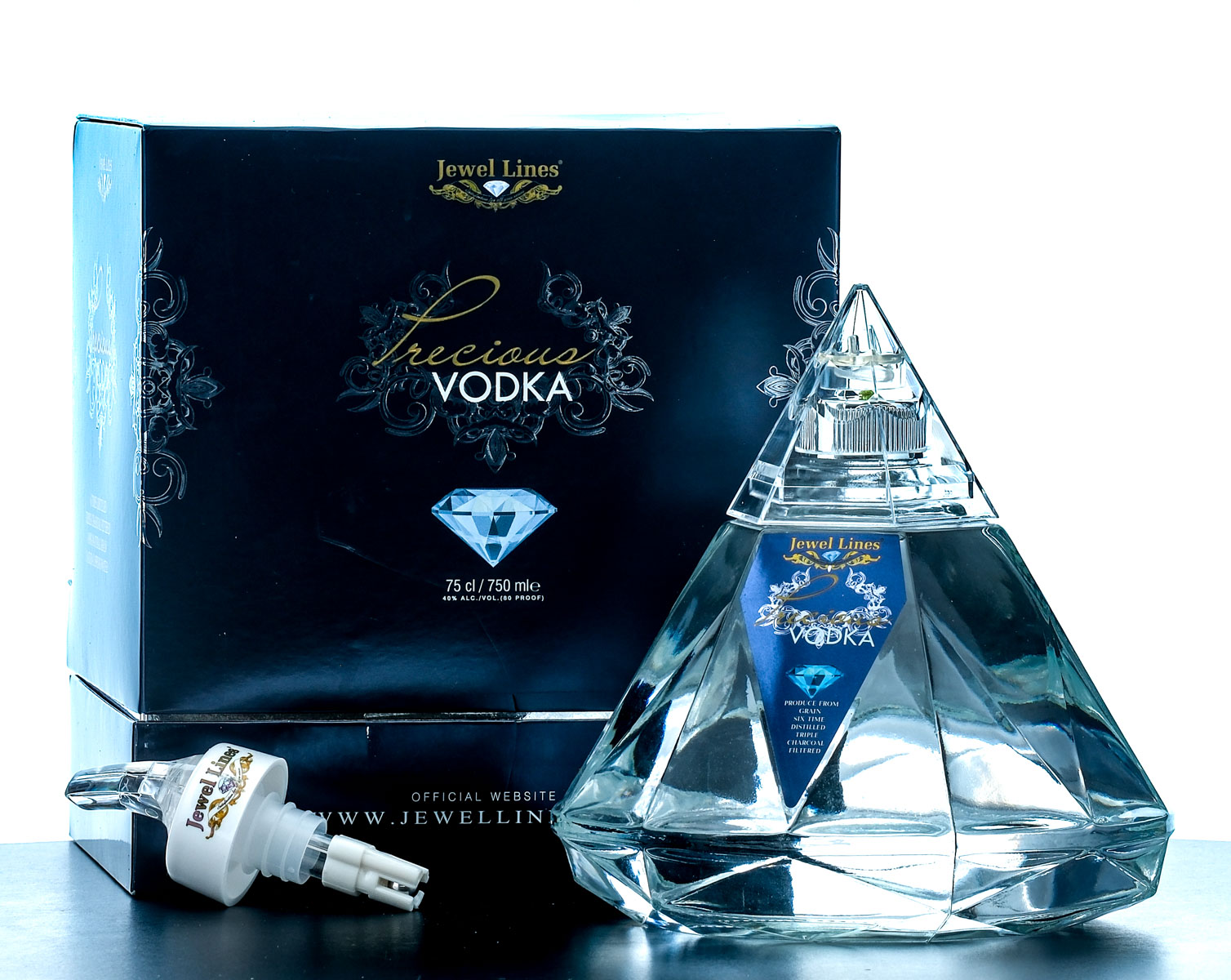 Jewel Lines Precious Vodka
