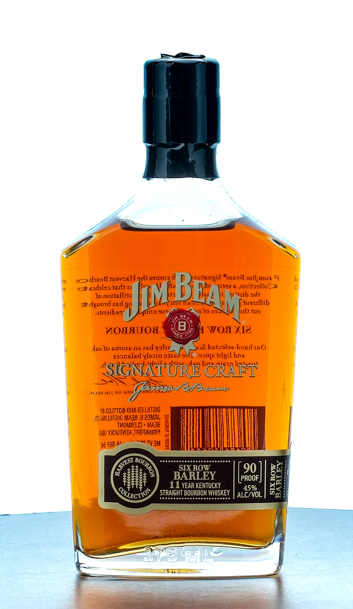 Jim Beam Signature Craft Harvest Bourbon Collection 11 Year Six Row Barley Straight Bourbon 375ml