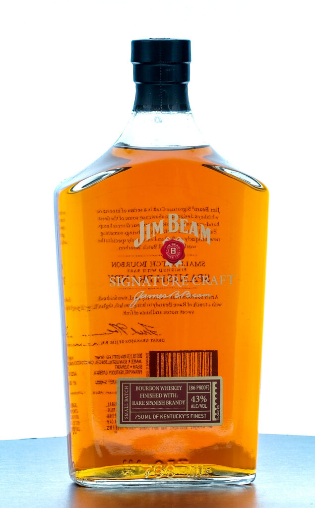 Jim Beam Signature Craft Rare Small Batch Spanish Brandy Finished Bourbon