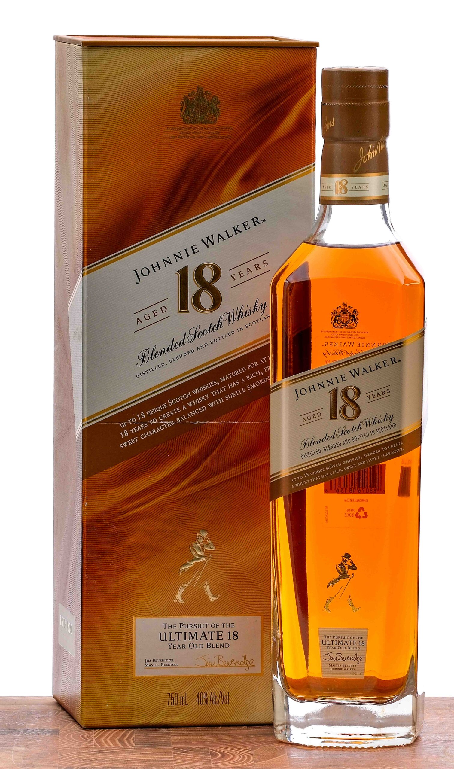 Johnnie Walker "The Pursuit of the Ultimate 18 Year Old" Blended Scotch