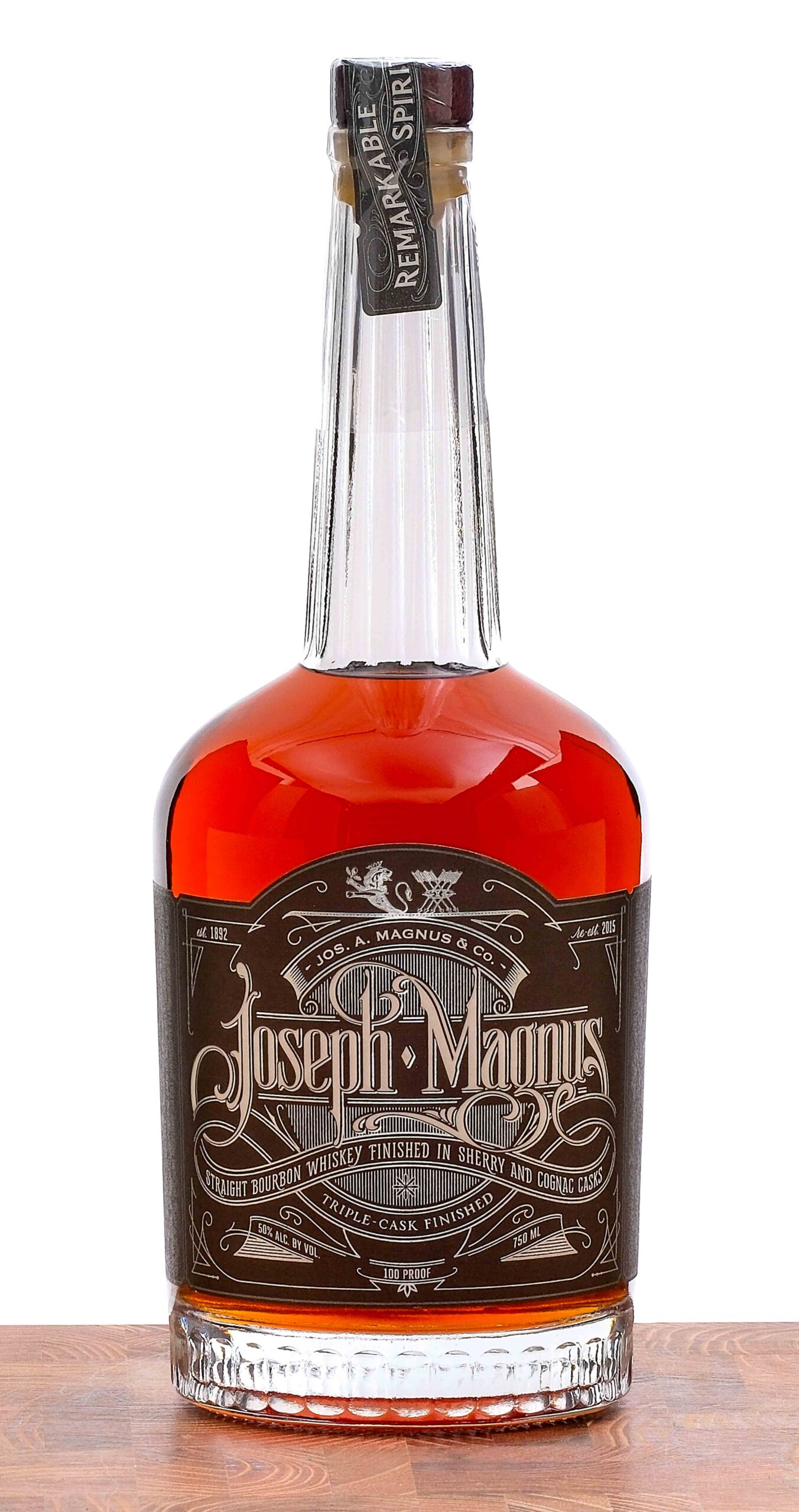Joseph Magnus Tripled Cask Finished Straight Bourbon Whiskey
