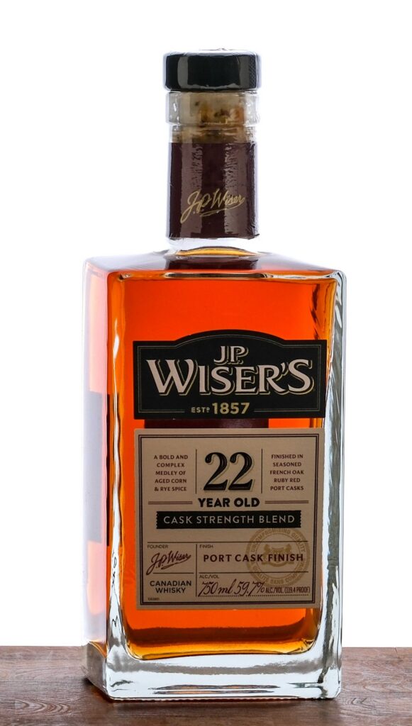 JP Wiser's 22 Year Canadian Whiskey 2020