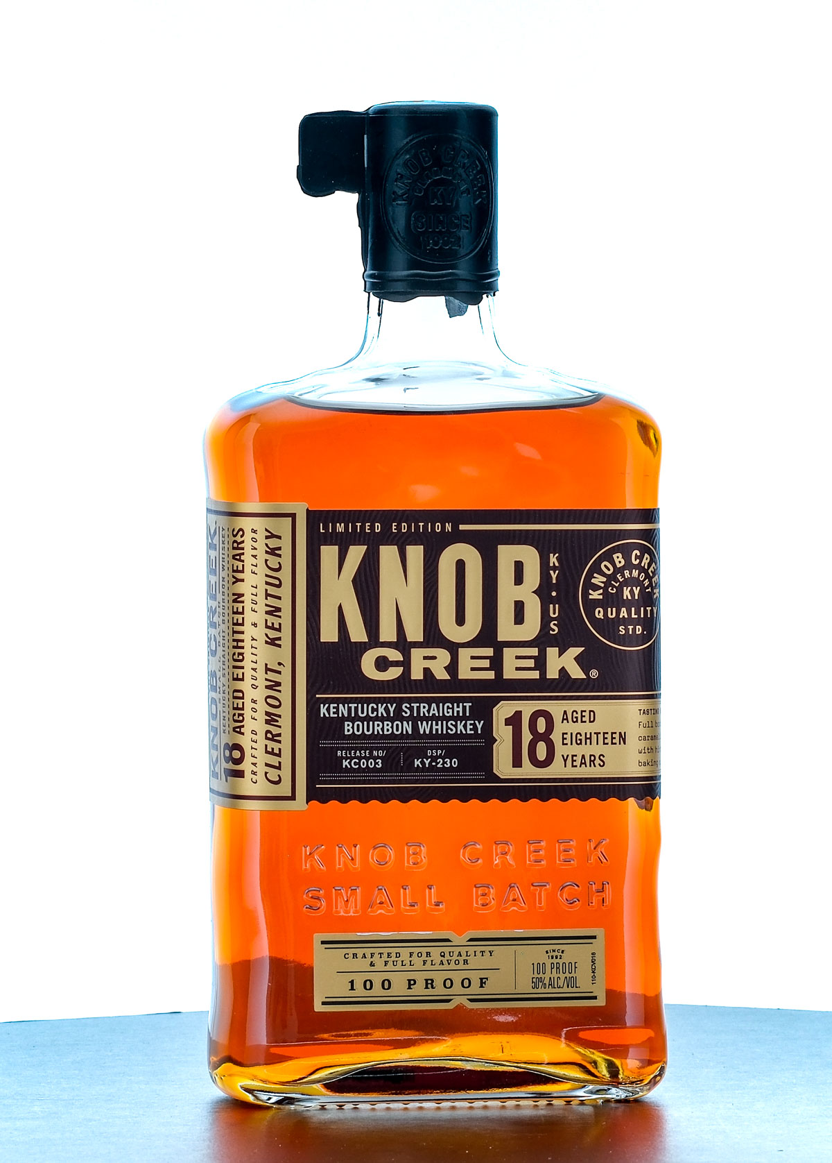 Knob Creek 18 Year Limited Edition Small Batch Straight Bourbon KC003