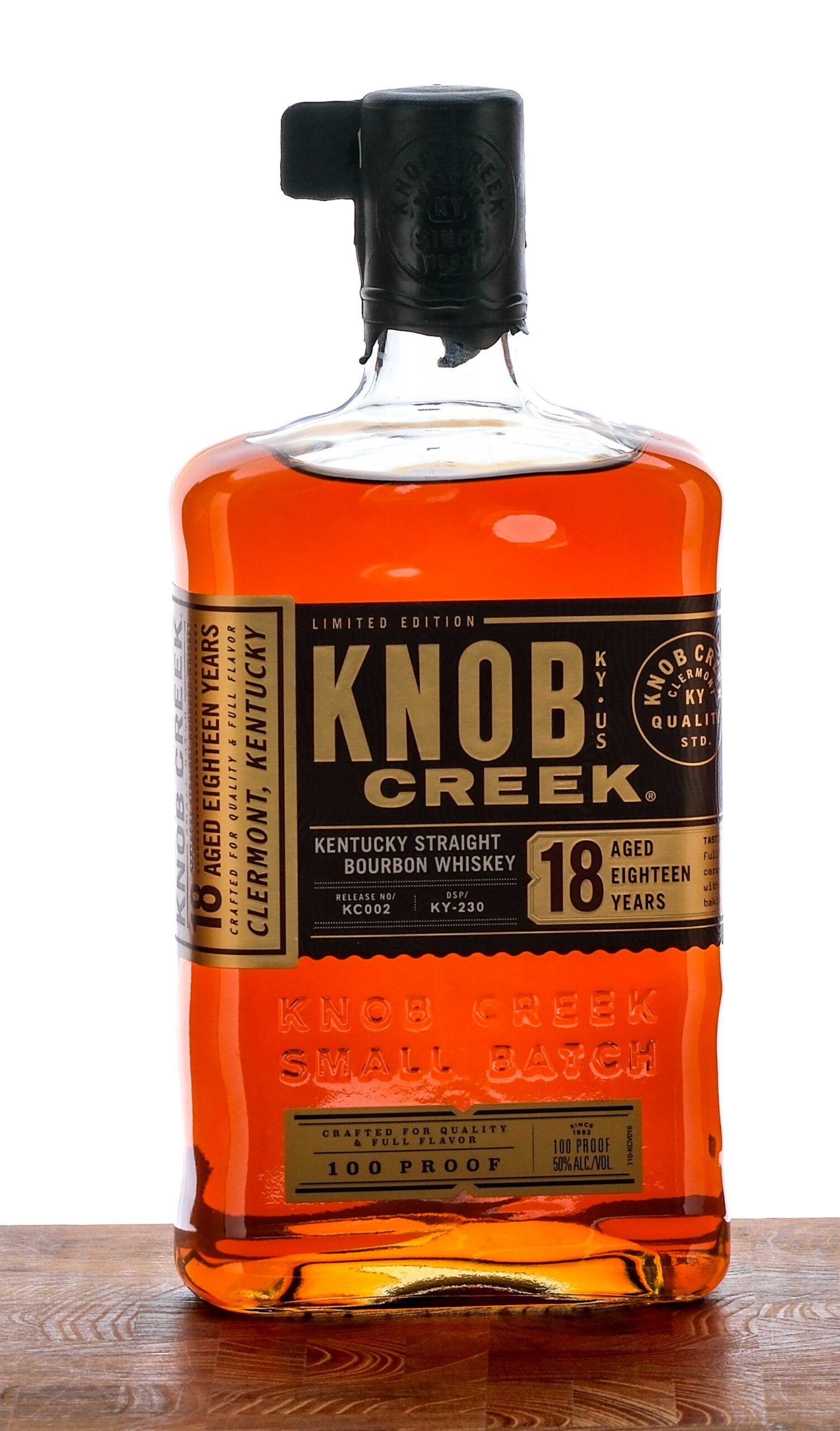 Knob Creek 18 Year Old Small Batch Limited Edition Bourbon Whiskey