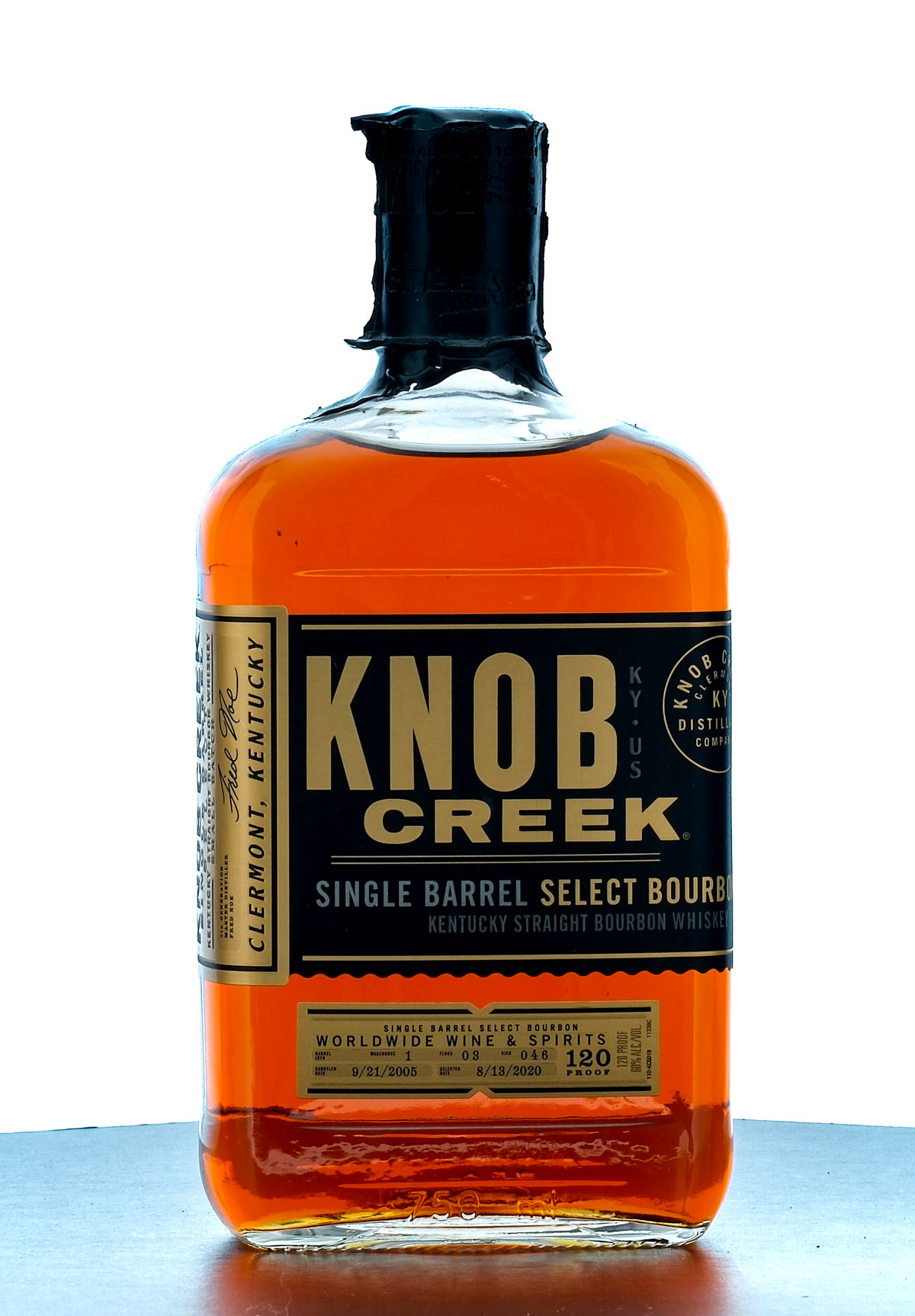 Knob Creek Single Barrel Select Straight Bourbon 2020