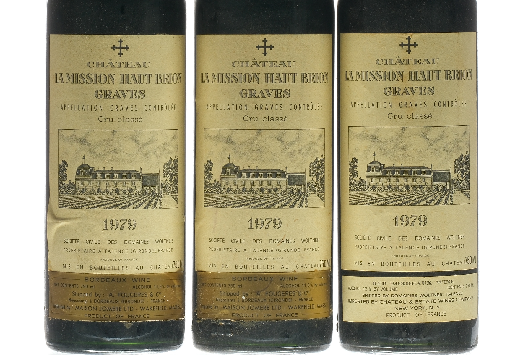 La Mission Haut-Brion Graves Bordeaux 1979