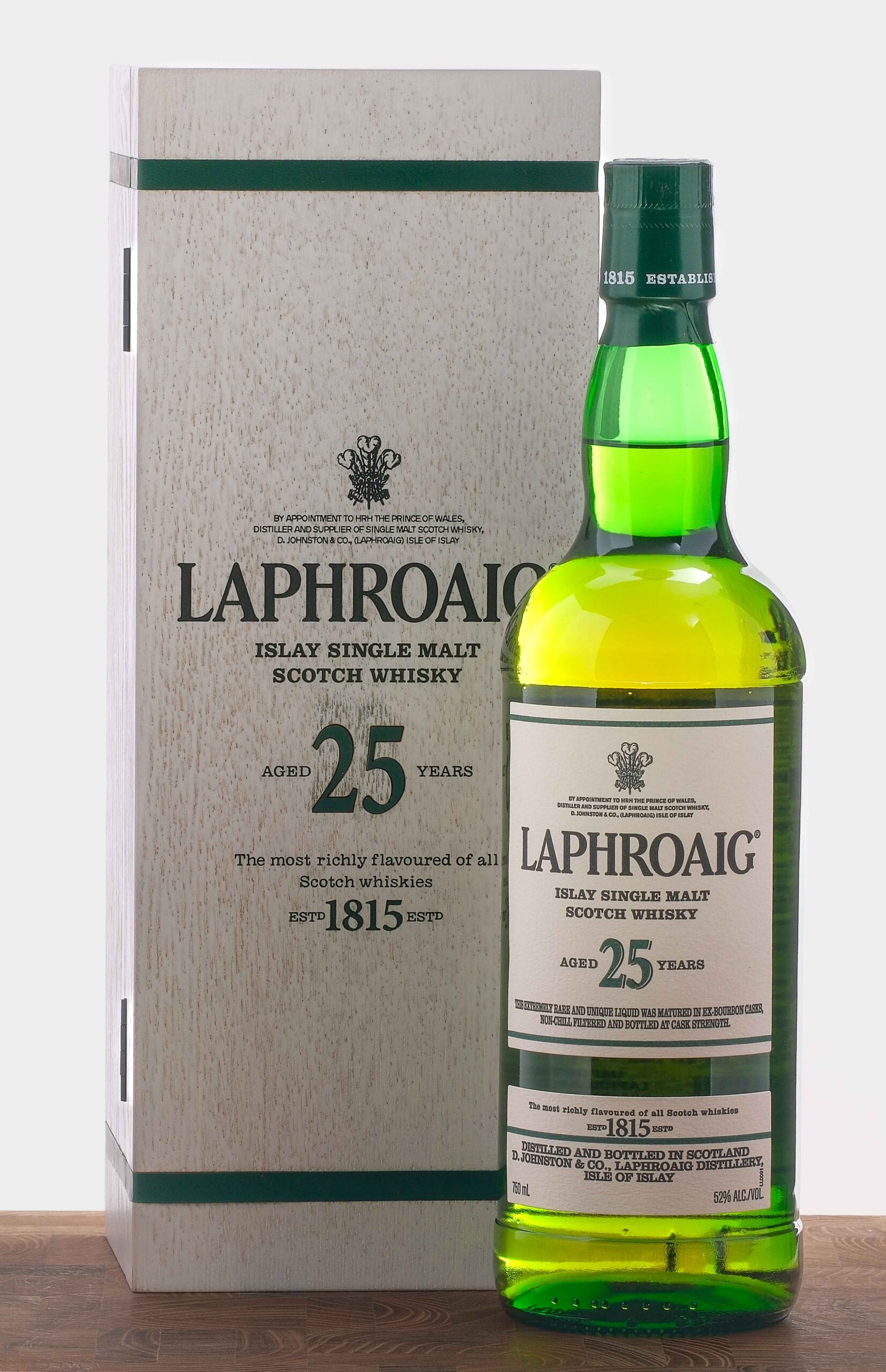 Laphroaig 25 Year Islay Single Malt Scotch